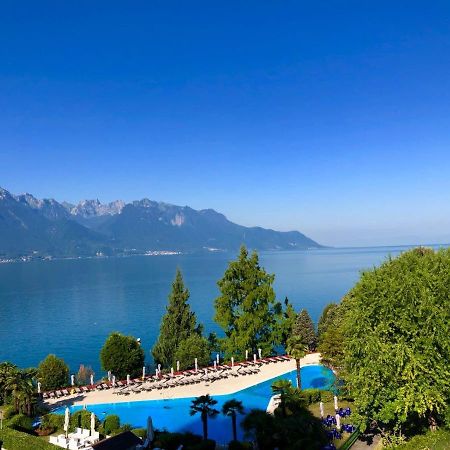 Rose Lake View Apartment Montreux Bagian luar foto